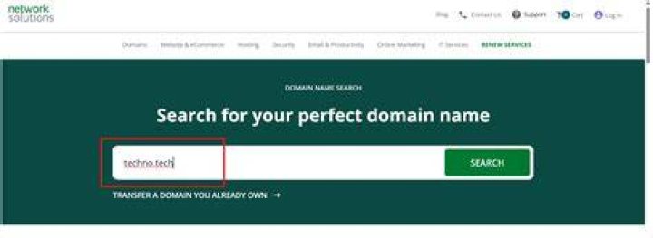 Tech Domain Name Search Tech Domain Name Search