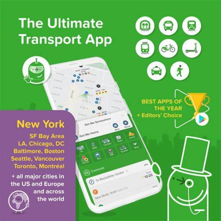 The best transit apps and transportation apps for Android