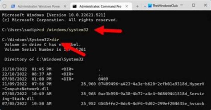 The cd (change directory) system 32 command The cd system 32 command windows update could not be installed because of error 2149842967