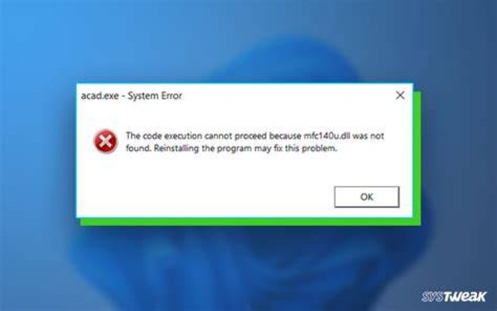 the code execution cannot proceed because dll was not found