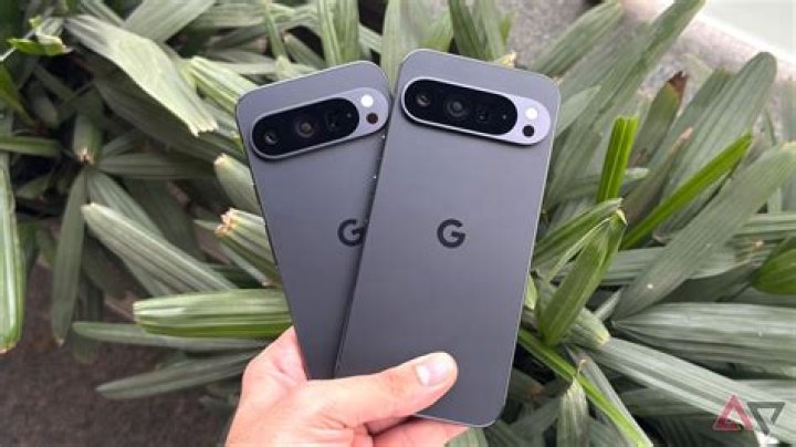 The Google Pixel 6 in hand showing the Android 12 easter egg logo