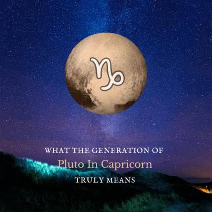 The Pluto In Capricorn