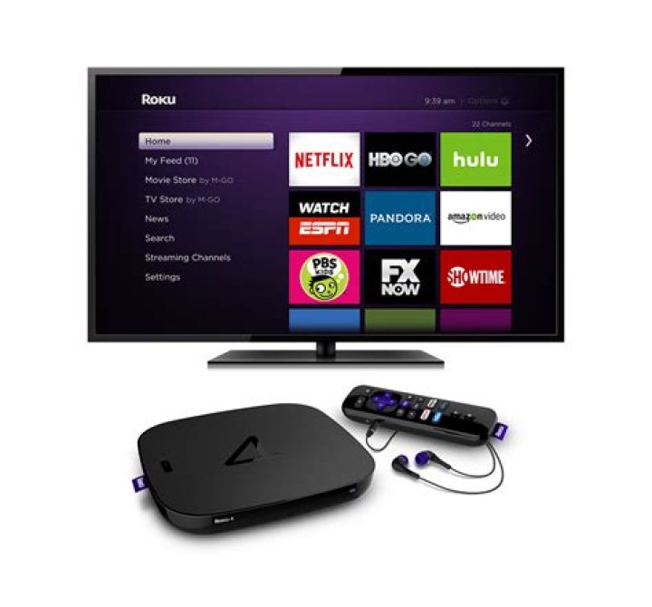 Roku 4 The Roku 4 and its remote