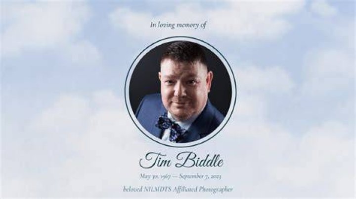 Tim Biddle Obituary, Remembering Affiliated Photographer