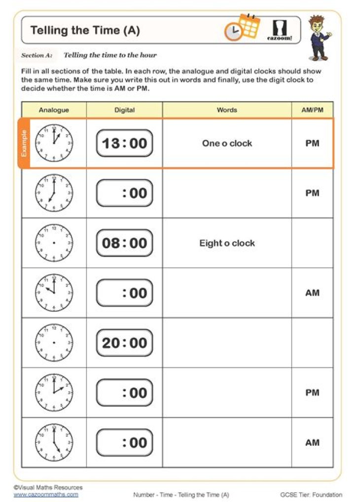 Time & language