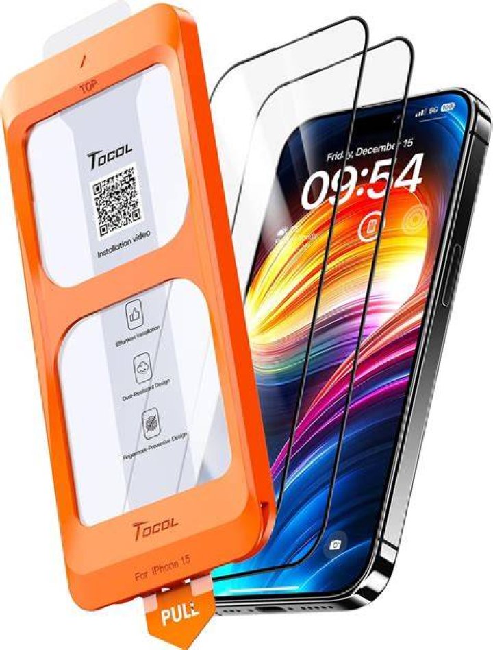 pixel 3 xl screen protectors tocol tocol 3-pack tempered glass