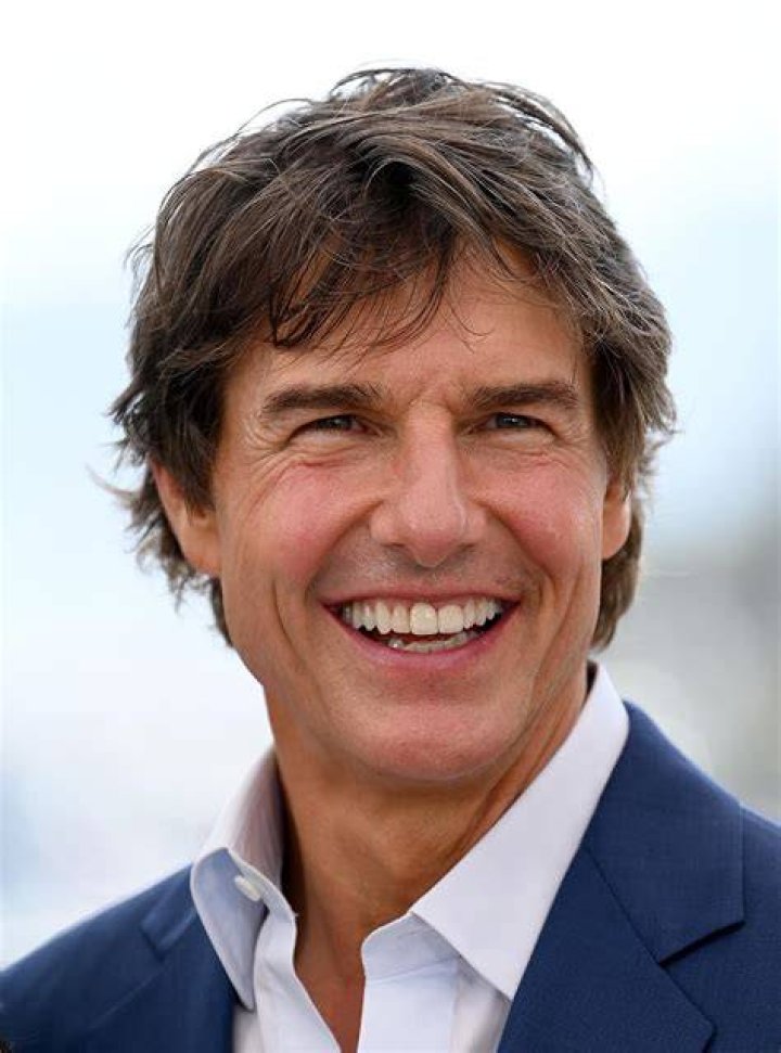 Tom Cruise smiling broadly