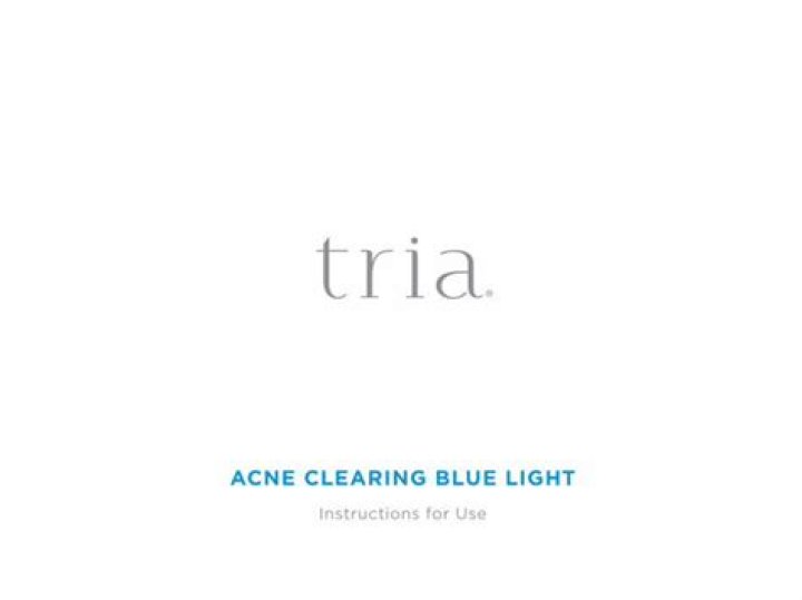 Tria blue light