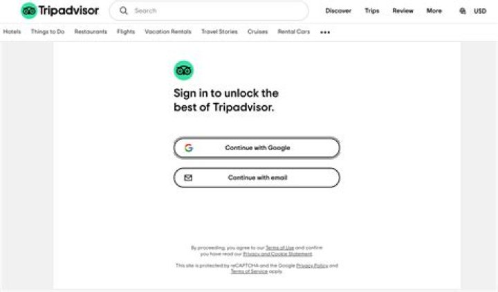 TripAdvisor screenshot 2021 TripAdvisor screenshot 2021