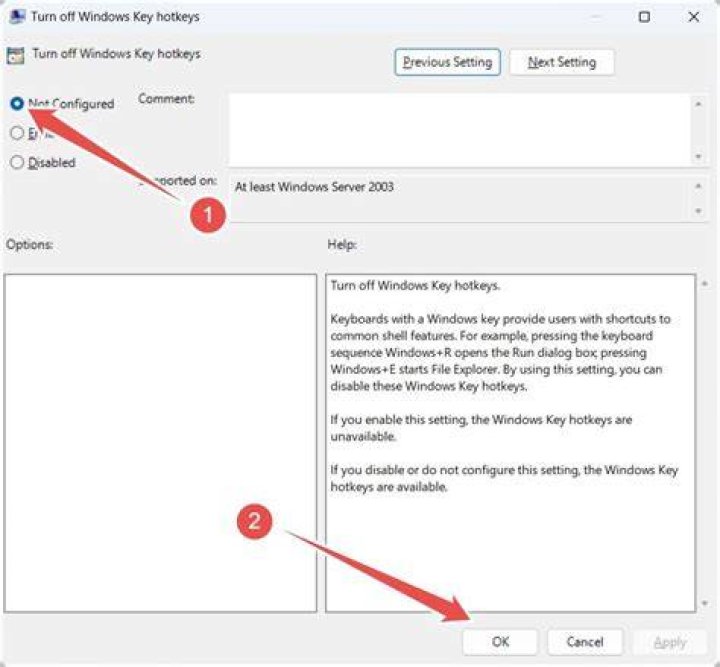 turn off windows key hotkeys turn off windows key hotkeys disable the Windows Key
