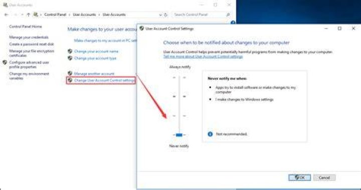 UAC dIsable