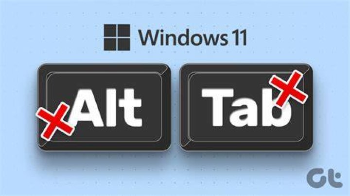 Unable to Switch Between Programs with Alt+tab in Windows 10