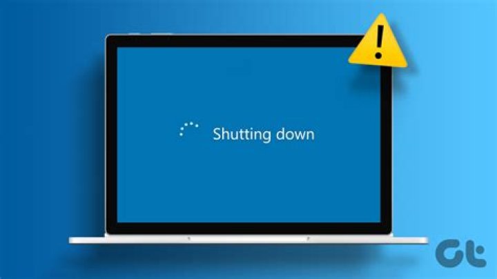 Unexpected shutdown due to blue screen
