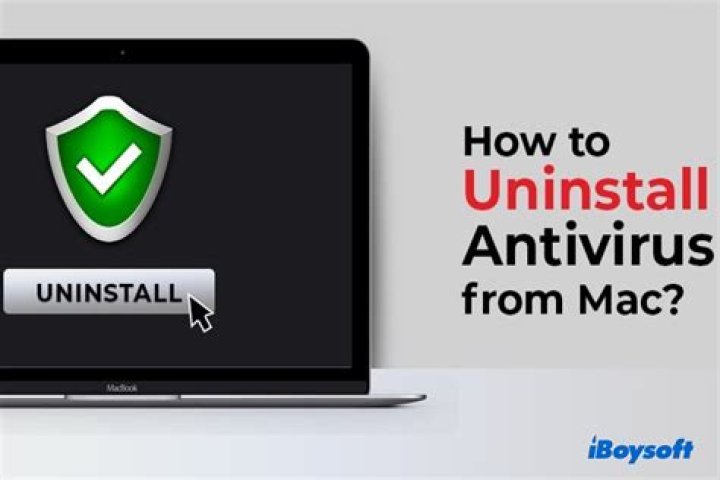 uninstall antivirus
