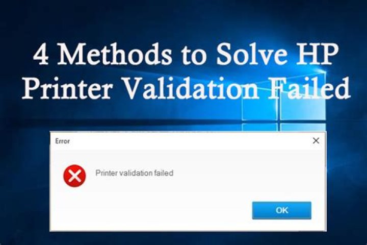 unplug printer printer validation failed