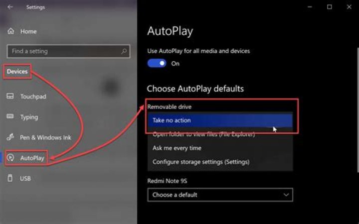 USB Autoplay not working Windows 10