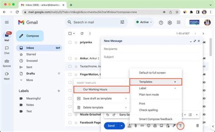 use gmail in opera