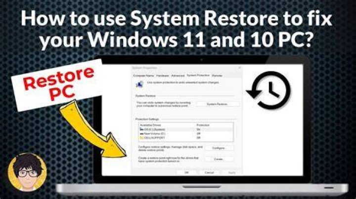 use system restore to fix update problem