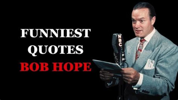 Was Bob Hope funny?