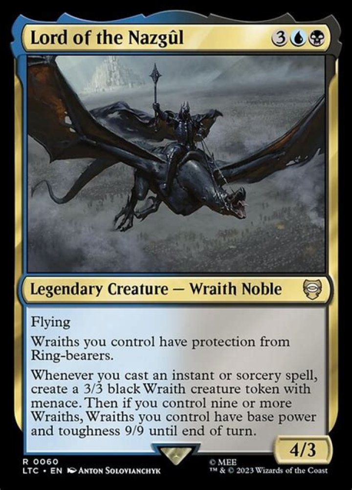 What Do Nazgul Ride