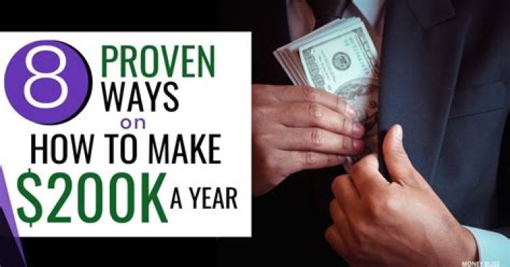 Who Makes 200k A Year