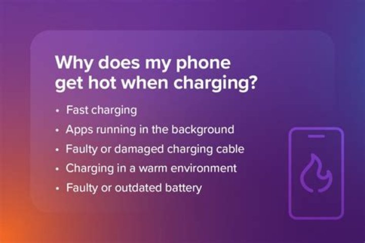Why does my charging block get hot?