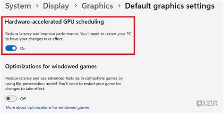 Windows 10 2004/ 11 GPU scheduling option causes stream lag