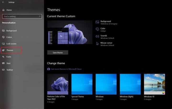Windows 10 Apply a Theme Windows 10 Apply a Theme