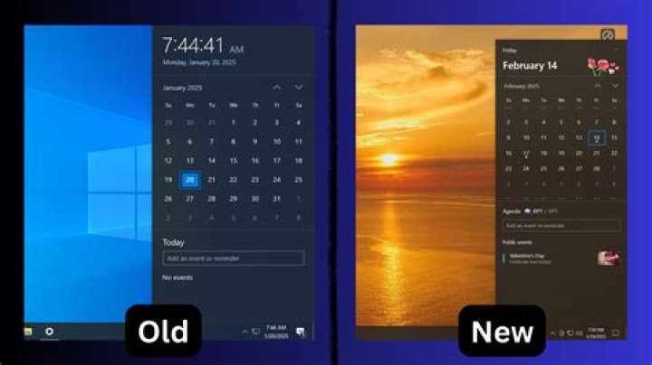 Windows 10 Calendar updates