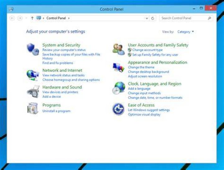 Windows 10 control panel Windows 10 control panel