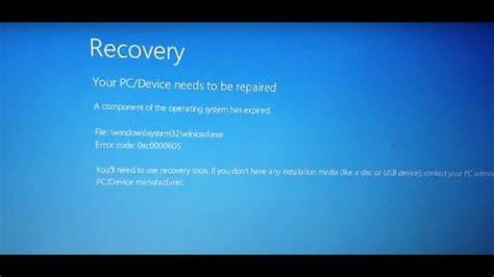 windows 10 error recovery
