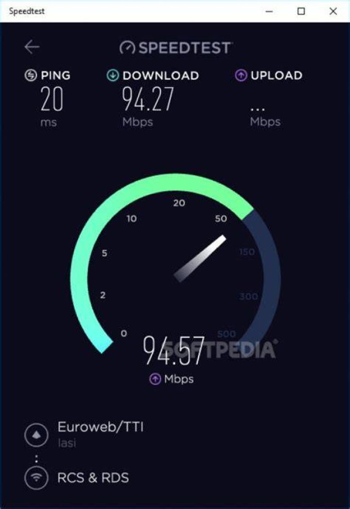 Windows 10 Store app Speedtest by Ookla