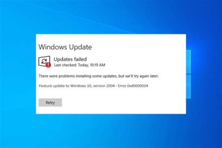 Windows 10 update error 80246007