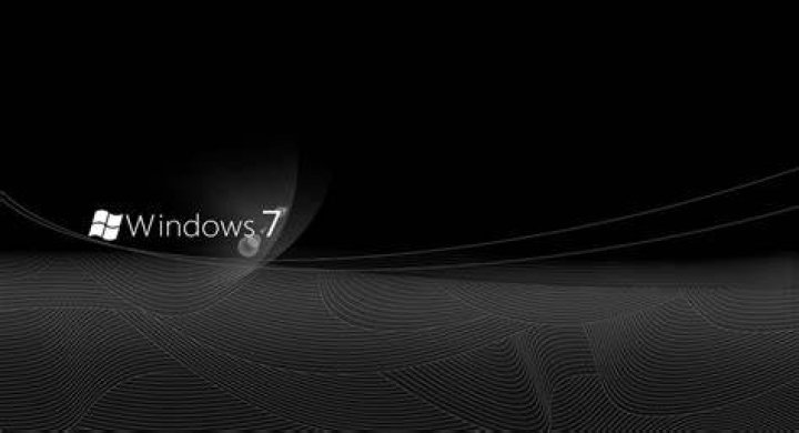 windows 7 black screen wallpaper update