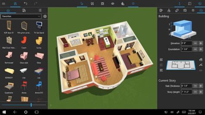 windows 8 interior design app