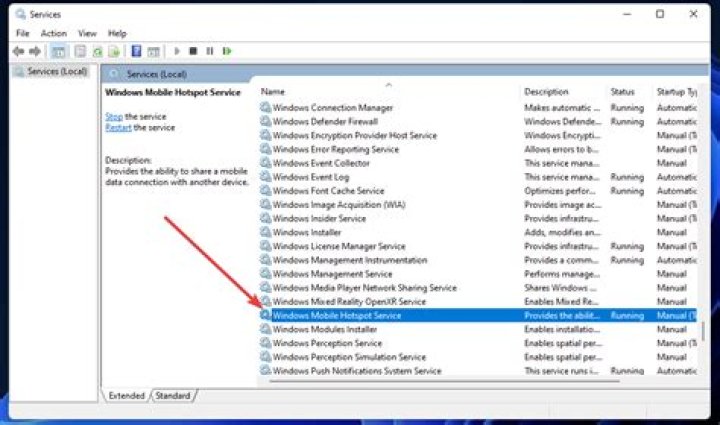 The Windows Mobile Hotspot Service Windows Mobile Hotspot Service windows 11 mobile hotspot not working