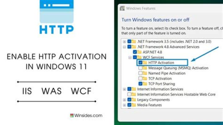Windows server manager HTTP Activation Server role