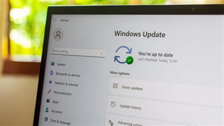 Check for updates in Cortana search box Windows update - Status bad impersonation level