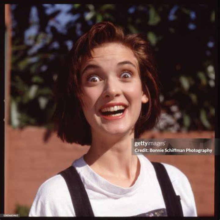 Winona Ryder smiling