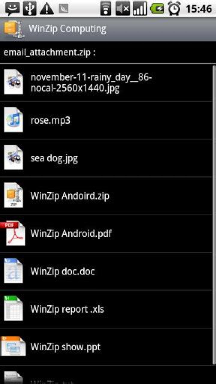 winzip android app winzip android app