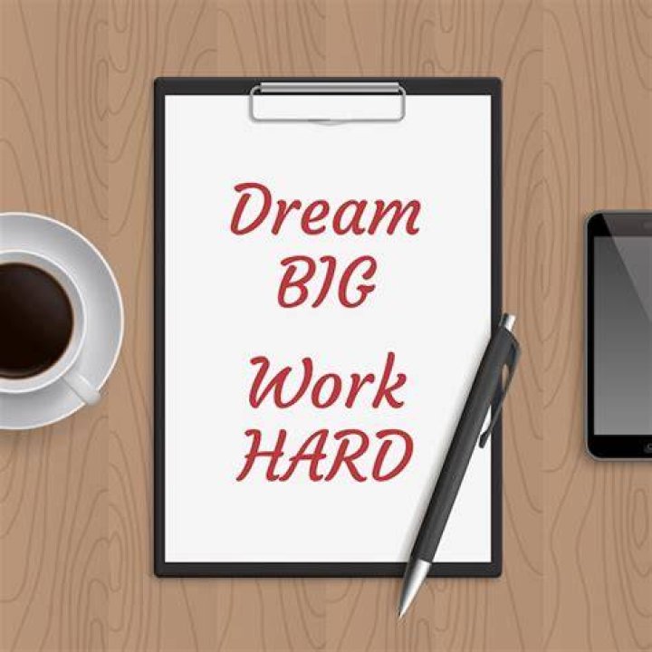 Working Hard & Dreaming Big