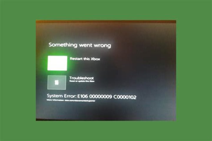 Xbox One error “Failed to read profile”