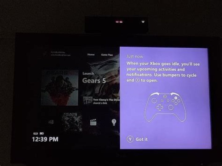 Xbox One screensaver