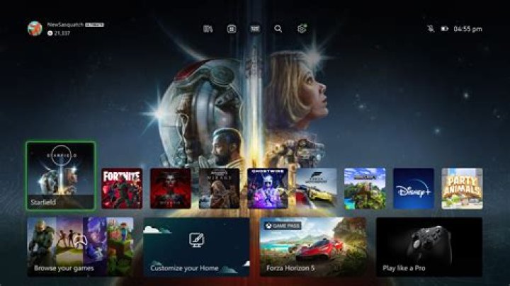 xbox series x dashboard 2