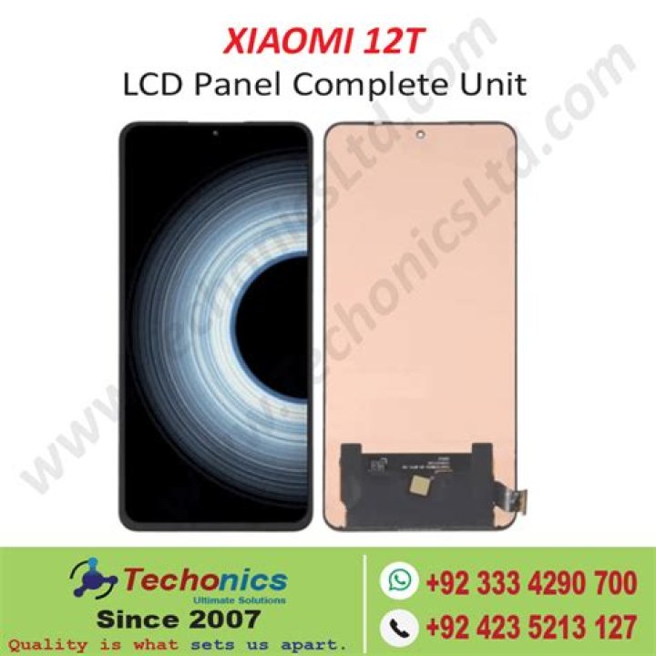 Xiaomi 12 front panel in hand Xiaomi 12 front panel in hand