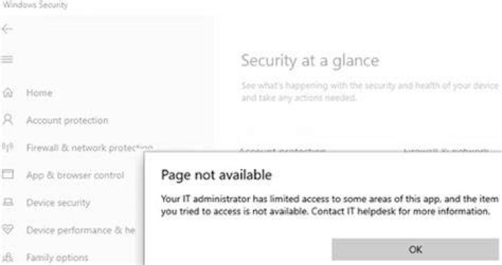 Your IT Administrator has limited access